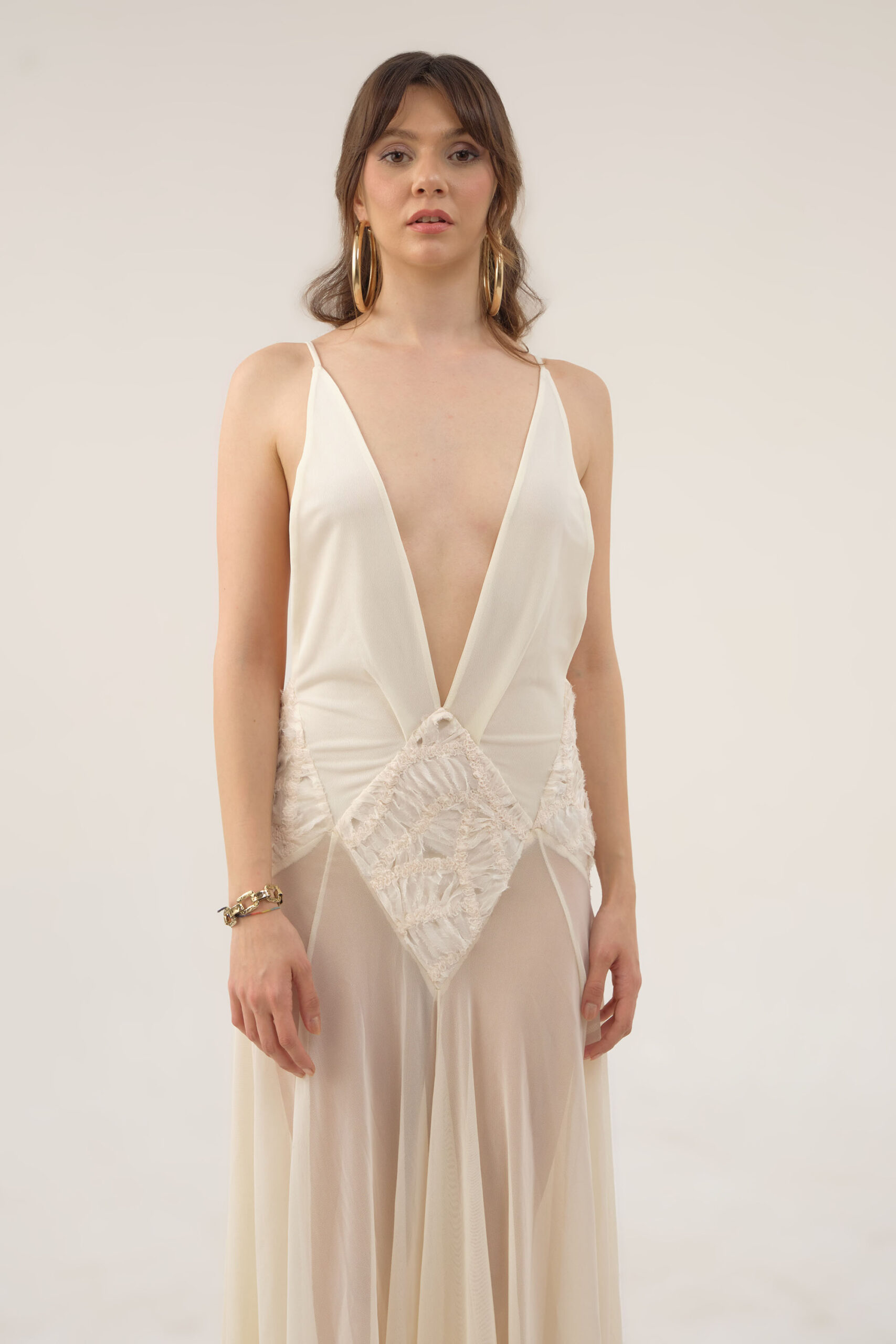 LILY TULLE LONG DRESS